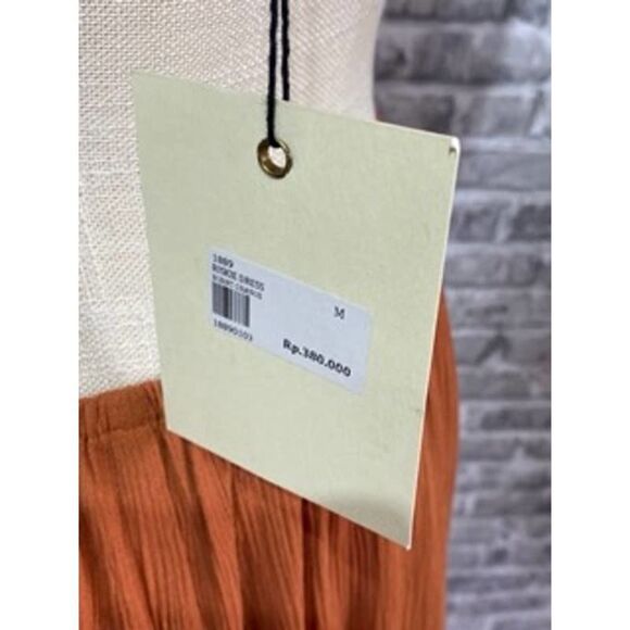 Rust Orange Mini Dress - Picture 4 of 8